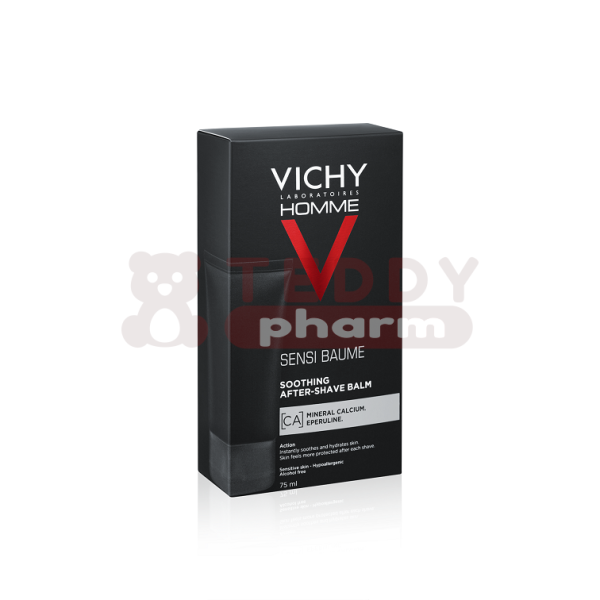 VICHY Homme Sensi Balsam Ca 75 ml pack