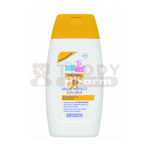 SEBAMED Baby Multi Protect Sonnenschutz Lotion LSF 50 200 ml 