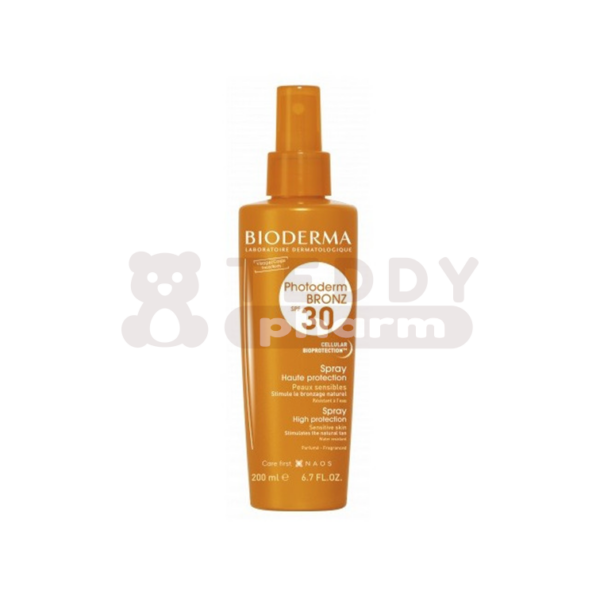 BIODERMA Photoderm Eau solaire Bronz LSF 30 200 ml