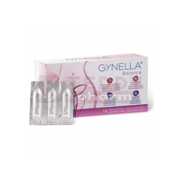 GYNELLA Balance Vaginalsuppositorien 10 St