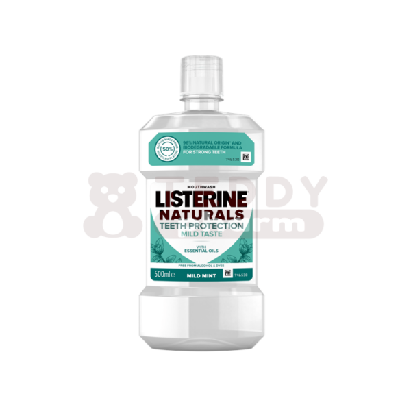 LISTERINE Naturals Teeth Protection Mild Taste Mundspülung 500 ml