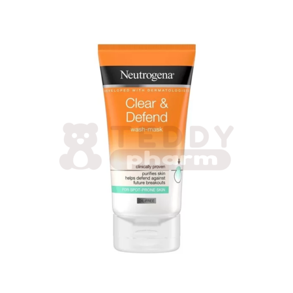 NEUTROGENA Clear & Defend 2-in-1 Reinigung & Maske 150 ml