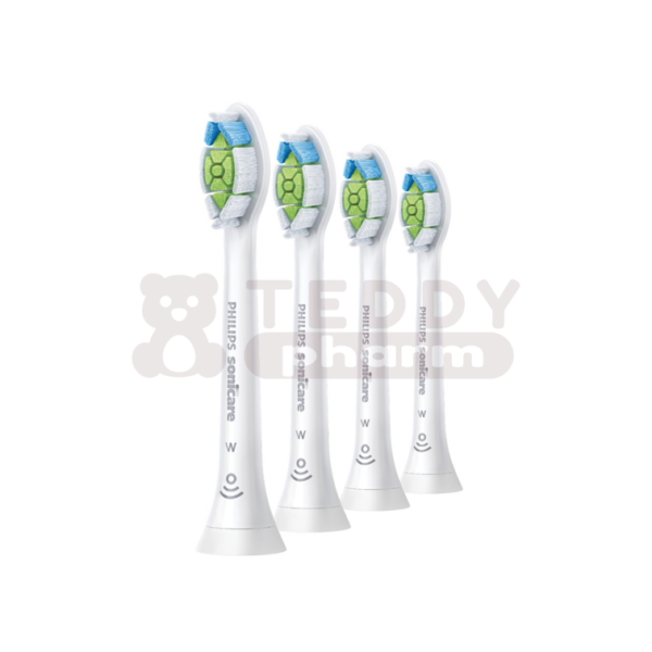 PHILIPS Sonicare W2 Optimal White Bürstenköpfe HX6064/10 White 4 St