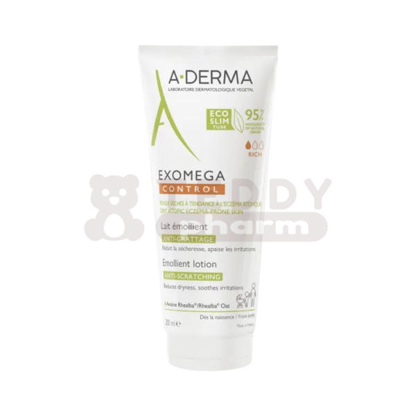 A-DERMA Exomega Control Milch rückfettend 200 ml