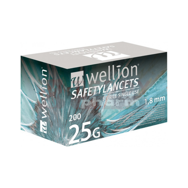 WELLION Sicherheitslanzetten 25G 200 St