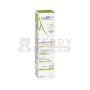 A-DERMA Dermalibour+ CICA-Regenerierender Lippenbalsam 15 ml