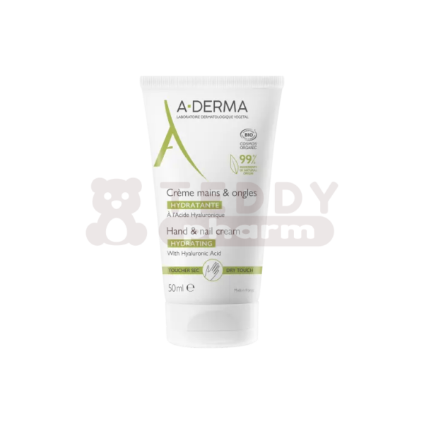 A-DERMA Basispflege Hand- und Nagelcreme 50 ml