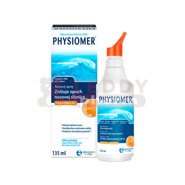 PHYSIOMER Hypertonisches Nasenspray 135 ml