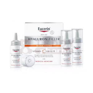 EUCERIN Hyaluron-Filler + 3x Effect Vitamin C Booster 3 x 8 ml