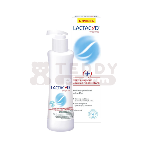 LACTACYD Pharma Emulsion für die intime Hygiene Prebiotic 250 ml