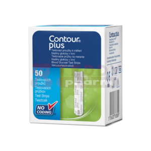 CONTOUR®PLUS Blutzucker-Teststreifen 50 St