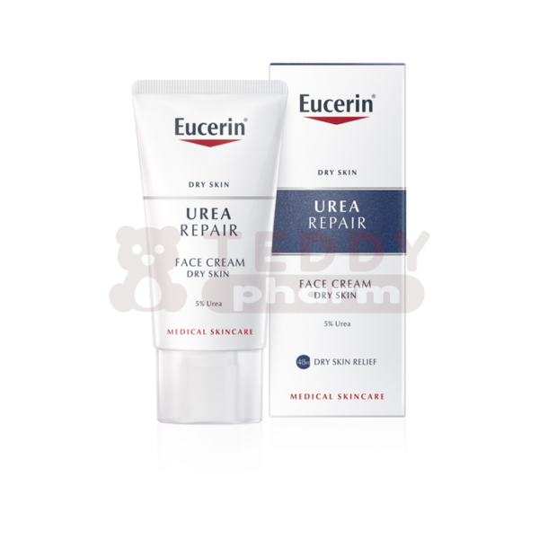 EUCERIN UreaRepair Gesichtscreme 5% 50 ml